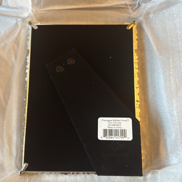 Lenox Champagne Bubbles Frame 7.5in NIB - Picture 2 of 5